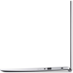 Acer Aspire 1 A115-32-C3AK Ordinateur Portable 15,6'' Full HD (Intel Celeron N4500, RAM 4 Go, 128 Go eMMC, Intel UHD Graphics, Windows 11), Clavier AZERTY, Gris, Microsoft 365 Personnel 12 Mois Inclus