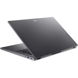 Acer Aspire 3 A317-55P-C8DB, Ordinateur Portable 17.3" Full HD IPS, PC Portable (Intel Processeur Celeron N100, Ram 4Go, SSD 128Go, Intel UHD Graphics, Windows 11 Famille) Clavier AZERTY, Laptop Gris