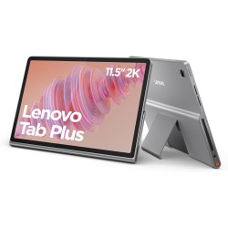 Lenovo Tab Plus - Tablette tactile 11,5 pouces 2K Full HD Dolby Atmos JBL (Mediatek G99, 8 Go de RAM, 128 Go eMMC, Android 14, WiFi + Bluetooth) - Gris Luna