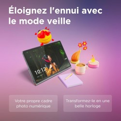 Lenovo Tab Plus - Tablette tactile 11,5 pouces 2K Full HD Dolby Atmos JBL (Mediatek G99, 8 Go de RAM, 128 Go eMMC, Android 14, WiFi + Bluetooth) - Gris Luna