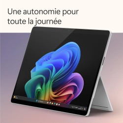 Microsoft Surface Pro (Chargeur Non Inclus) | Copilot+ PC | Ecran Tactile 13” | Snapdragon X Plus | 16Go RAM | SSD 256Go | Dernier Modèle, 11ème Edition | Windows 11 Home | Platine