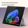 Microsoft Surface Pro (Chargeur Non Inclus) | Copilot+ PC | Ecran Tactile 13” | Snapdragon X Plus | 16Go RAM | SSD 256Go | Dernier Modèle, 11ème Edition | Windows 11 Home | Platine