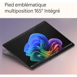 Microsoft Surface Pro (Chargeur Non Inclus) | Copilot+ PC | Ecran Tactile 13” | Snapdragon X Plus | 16Go RAM | SSD 256Go | Dernier Modèle, 11ème Edition | Windows 11 Home | Platine