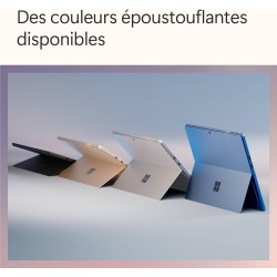 Microsoft Surface Pro (Chargeur Non Inclus) | Copilot+ PC | Ecran Tactile 13” | Snapdragon X Plus | 16Go RAM | SSD 256Go | Dernier Modèle, 11ème Edition | Windows 11 Home | Platine