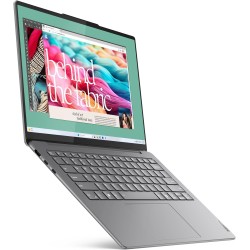 Yoga Slim 7 14IMH9 - Ordinateur Portable 14'' OLED WUXGA (Intel Core Ultra 7 155H, RAM 32Go, SSD 1To, Intel Arc Graphics,Windows 11 Home) Clavier rétroéclairé AZERTY FR - Lunaire Gris