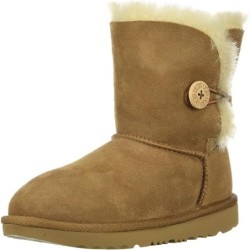 Bottes UGG Enfant Mixte Bailey Button II Semelle Résistante