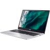 Acer Chromebook 315 CB315-4H-C7R0, Ordinateur Portable 15,6'' Full HD, PC Portable (Intel Celeron N4500, RAM 4Go, 128Go eMMC, Intel UHD Graphics, ChromeOS), Laptop Gris, Clavier AZERTY