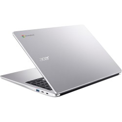 Acer Chromebook 315 CB315-4H-C7R0, Ordinateur Portable 15,6'' Full HD, PC Portable (Intel Celeron N4500, RAM 4Go, 128Go eMMC, Intel UHD Graphics, ChromeOS), Laptop Gris, Clavier AZERTY