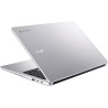 Acer Chromebook 315 CB315-4H-C7R0, Ordinateur Portable 15,6'' Full HD, PC Portable (Intel Celeron N4500, RAM 4Go, 128Go eMMC, Intel UHD Graphics, ChromeOS), Laptop Gris, Clavier AZERTY