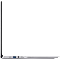 Acer Chromebook 315 CB315-4H-C7R0, Ordinateur Portable 15,6'' Full HD, PC Portable (Intel Celeron N4500, RAM 4Go, 128Go eMMC, Intel UHD Graphics, ChromeOS), Laptop Gris, Clavier AZERTY