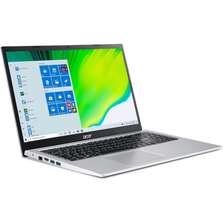 Acer Aspire 1 A115-32-C3AK Ordinateur Portable 15,6'' Full HD (Intel Celeron N4500, RAM 4 Go, 128 Go eMMC, Intel UHD Graphics, Windows 11), Clavier AZERTY, Gris, Microsoft 365 Personnel 12 Mois Inclus